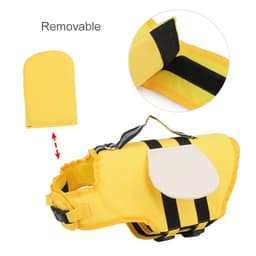image-Dog Life Jacket Summer Animal Shape Small Bee Medium Small Big Dogs Vest Swimsuit Pet Swim Suit
