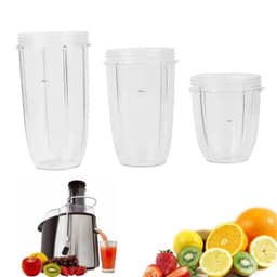 image-Juicer Cup Mug Clear Replacement For NutriBullet Nutri Bullet Juicer 18/24/32OZ Drop Ship No28