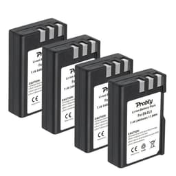 image-2400mAh EN EL9 EN EL9A EN-EL9 EL9A ENEL9 Batteries + LED Charger MH-23 for Nikon D40 D40X D60 D3000 D5000 Digital Camera battery