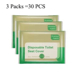 image-30/50PCS Disposable Toilet Seat Cover Type Travel Camping Hotel Bathroom Accessory Paper Waterproof Soluble Water
