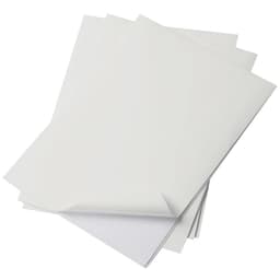 image-Waterproof A4 Blank Matte White Adhesive Vinyl Sticker Label Paper for Laser Printer