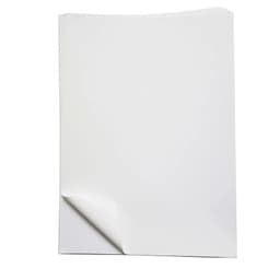 image-Waterproof A4 Blank Matte White Adhesive Vinyl Sticker Label Paper for Laser Printer