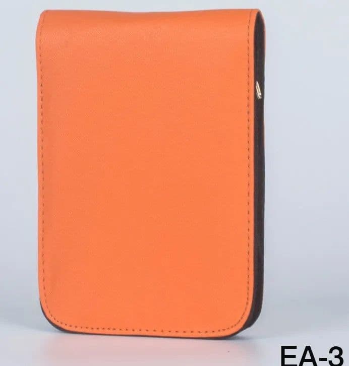 image-High Quality Top Great Black Brown Leather Pencil Case For 12 Fountain Or Roller Ball Pen Case