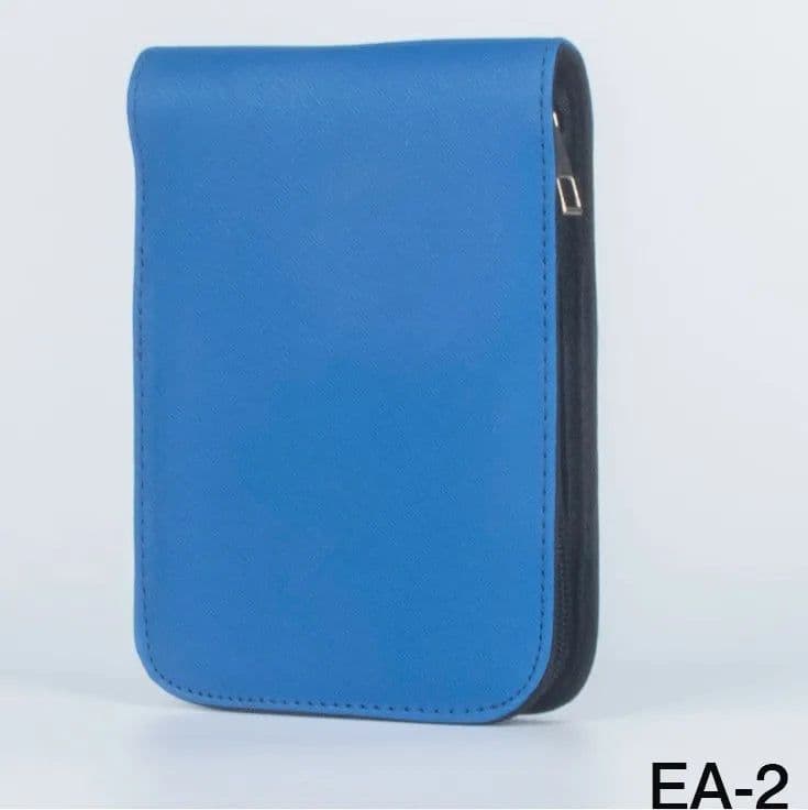 image-High Quality Top Great Black Brown Leather Pencil Case For 12 Fountain Or Roller Ball Pen Case