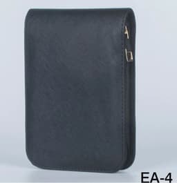 image-High Quality Top Great Black Brown Leather Pencil Case For 12 Fountain Or Roller Ball Pen Case