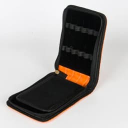 image-High Quality Top Great Black Brown Leather Pencil Case For 12 Fountain Or Roller Ball Pen Case