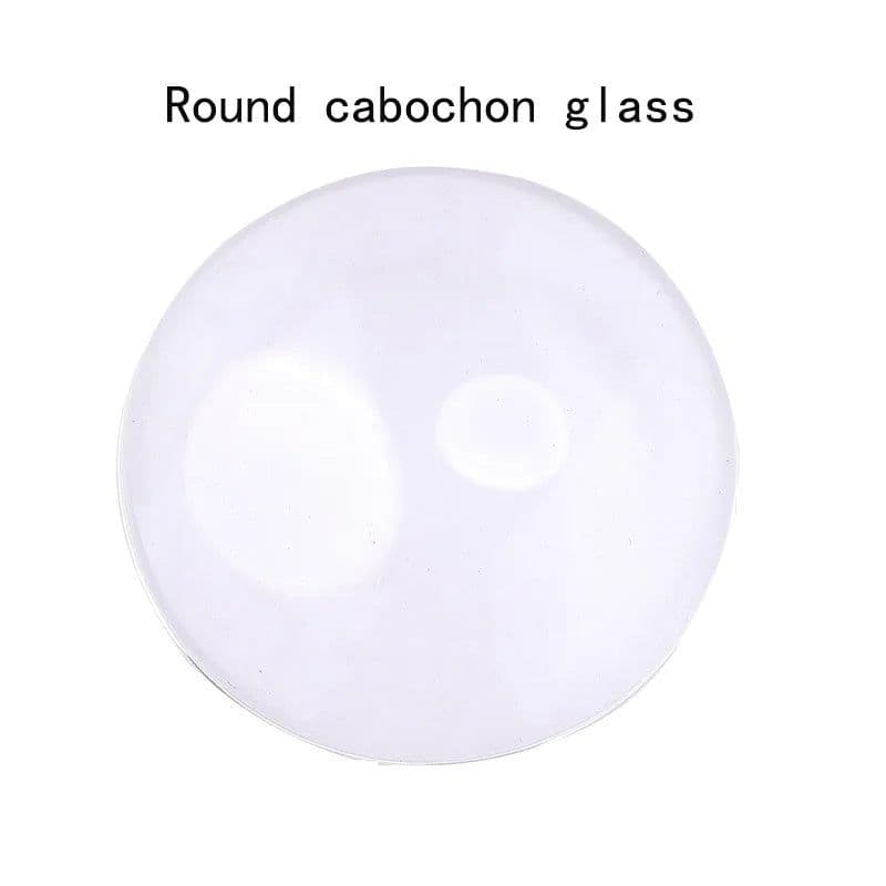 image-80PCS 20/25/30mm Pendant Cabochon Base For Jewelry Making DIY Necklaces Chokers Keychains Crafts Accessories Findings Wholesale