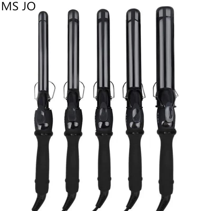 image-LCD Temperature Adjustment Hair Curler Professional Curling Irons Wand Wavers Beauty Styling Tools