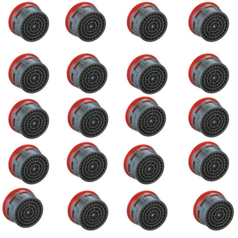 image-20 Pcs Water Saving Aerator Porcelain Bathroom Faucet Bubbler Spout Net Soft Flower Water Mouth Flowers To Prevent Splash
