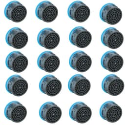 image-20 Pcs Water Saving Aerator Porcelain Bathroom Faucet Bubbler Spout Net Soft Flower Water Mouth Flowers To Prevent Splash