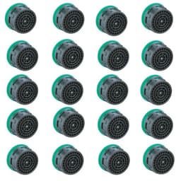 image-20 Pcs Water Saving Aerator Porcelain Bathroom Faucet Bubbler Spout Net Soft Flower Water Mouth Flowers To Prevent Splash