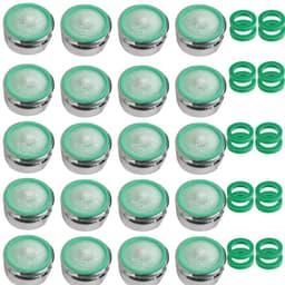 image-20 Pcs Water Saving Aerator Porcelain Bathroom Faucet Bubbler Spout Net Soft Flower Water Mouth Flowers To Prevent Splash