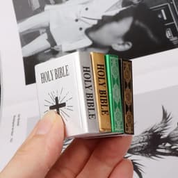 image-Mini Paper Books Boek Model Toys For Barbie Bjd Blythe Ob11 1/6 Miniature Dollhouse Furniture Decor Dolls Accessories Kids