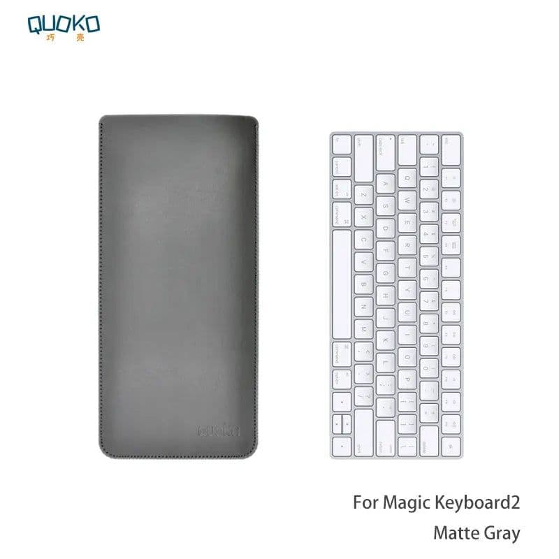 image-Arrival selling ultra-thin super slim sleeve pouch cover,microfiber leather laptop sleeve case only for Apple Magic KeyBoard 2