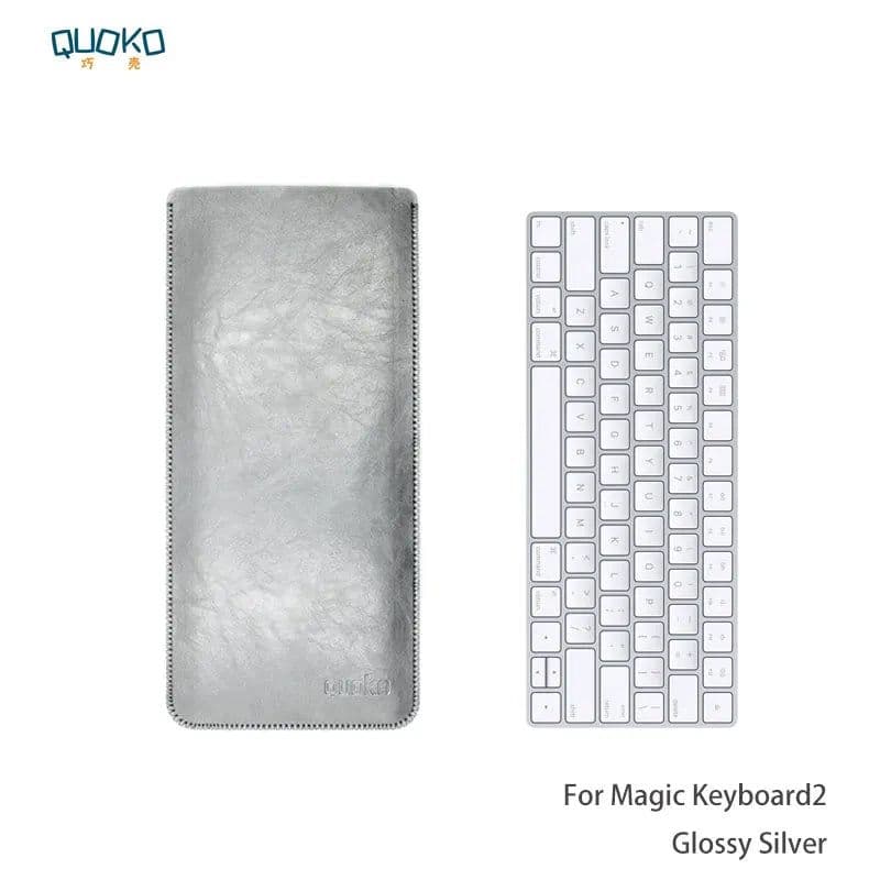 image-Arrival selling ultra-thin super slim sleeve pouch cover,microfiber leather laptop sleeve case only for Apple Magic KeyBoard 2