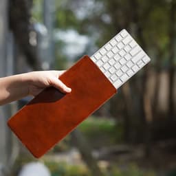 image-Arrival selling ultra-thin super slim sleeve pouch cover,microfiber leather laptop sleeve case only for Apple Magic KeyBoard 2