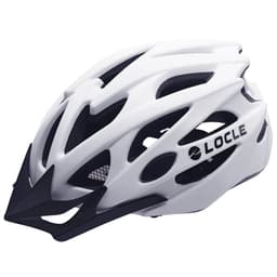 image-LOCLE Magnetic Goggles Cycling Helmet Men Women Bicycle Helmet Lenses MTB Bike Helmet Road Mountain Helmet Removable Sunvisor