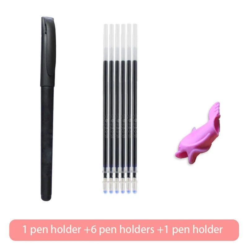 image-Full English Children's Slot Graffiti Book Pen Control Training Magic Graffiti Children Montessori Letter Christmas Gift
