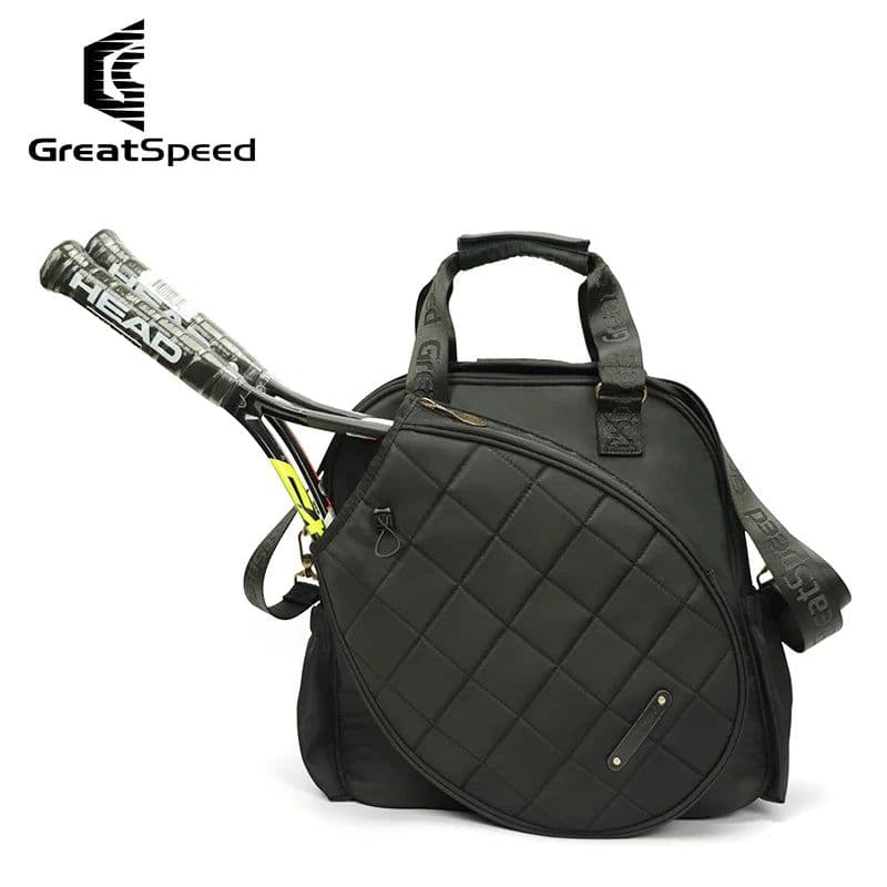 image-Multi-function GreatSpeed Tennis Backpack Large Capacity Portable Outdoor Tenis Padel Squash Badminton Racket Bag White Backpack