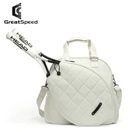 image-Multi-function GreatSpeed Tennis Backpack Large Capacity Portable Outdoor Tenis Padel Squash Badminton Racket Bag White Backpack