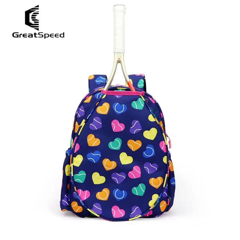 image-Multi-function GreatSpeed Tennis Backpack Large Capacity Portable Outdoor Tenis Padel Squash Badminton Racket Bag White Backpack