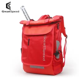 image-Multi-function GreatSpeed Tennis Backpack Large Capacity Portable Outdoor Tenis Padel Squash Badminton Racket Bag White Backpack