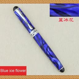 image-Jinhao X750 Classic Style Silver Clip Metal Fountain Pen 0.5mm Nib Steel Ink Pens for Gift Office Supplies School Supplies