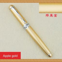 image-Jinhao X750 Classic Style Silver Clip Metal Fountain Pen 0.5mm Nib Steel Ink Pens for Gift Office Supplies School Supplies