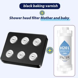 image-New Shower Filter Shower Head Filter,Soft Hair/ Skin Chlorine Removal,Bathroom Accessories