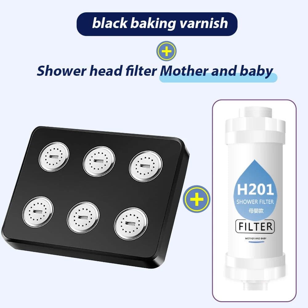 image-New Shower Filter Shower Head Filter,Soft Hair/ Skin Chlorine Removal,Bathroom Accessories