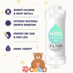 image-New Shower Filter Shower Head Filter,Soft Hair/ Skin Chlorine Removal,Bathroom Accessories