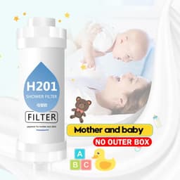 image-New Shower Filter Shower Head Filter,Soft Hair/ Skin Chlorine Removal,Bathroom Accessories
