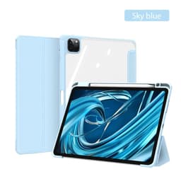 image-For iPad case 2021 Mini 6 Pro 11 9th Generation Case 10.2 2018 9.7 5th 6th Air 4 5 10.9 10th PU Silicon Transparent Cover Funda