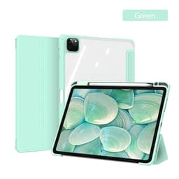image-For iPad case 2021 Mini 6 Pro 11 9th Generation Case 10.2 2018 9.7 5th 6th Air 4 5 10.9 10th PU Silicon Transparent Cover Funda