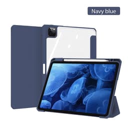 image-For iPad case 2021 Mini 6 Pro 11 9th Generation Case 10.2 2018 9.7 5th 6th Air 4 5 10.9 10th PU Silicon Transparent Cover Funda