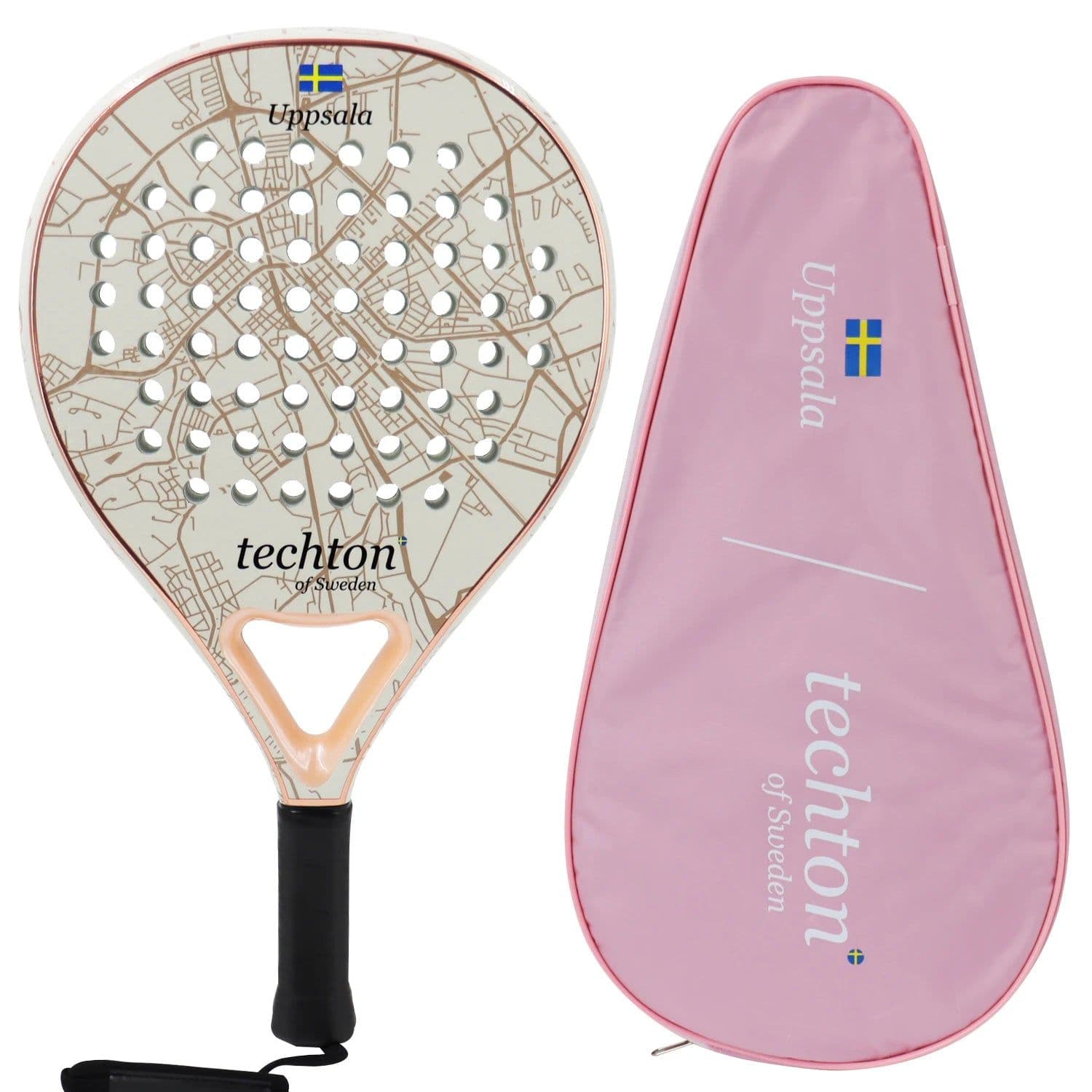 image-New 2023 Padel Racket Padel Paddle Racquet with EVA Soft 100%/3K/12K Carbon Fiber 3D Surface Paddle Racket with Cover