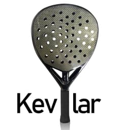 image-Padel Racket with Eva Soft Memory Foam Core 3K/12K/18K/Kevlar Carbon Fiber Rough Surface For Training Accessories
