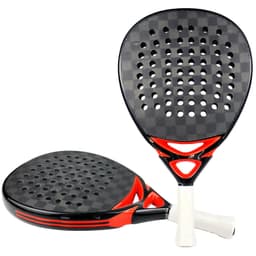 image-Padel Paddle Tennis Racket High Balance 3K/12K/18K/Kevlar Carbon Fiber Soft EVA Professional Padel Racket for Outdoors Sport
