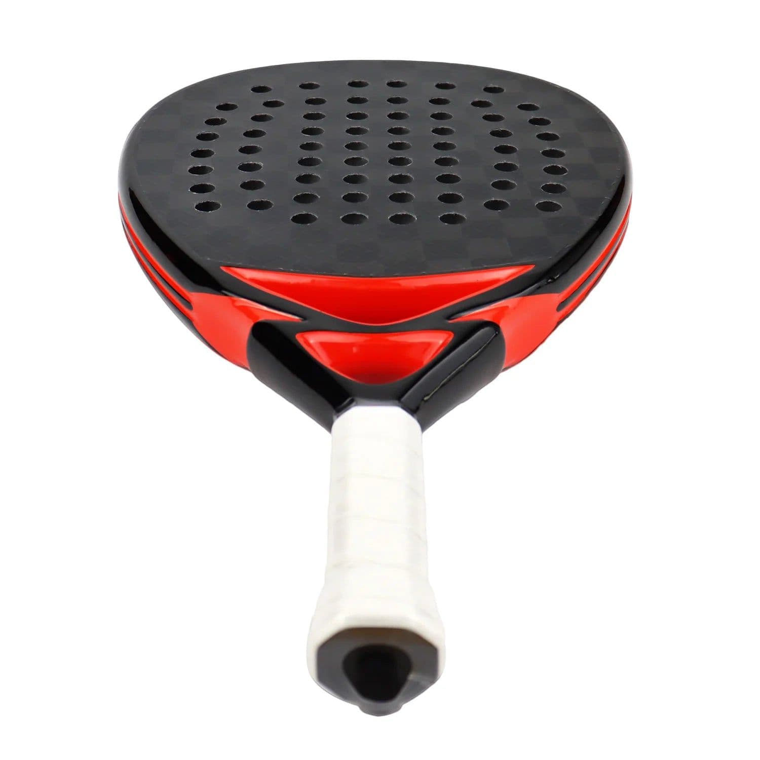 image-Padel Paddle Tennis Racket High Balance 3K/12K/18K/Kevlar Carbon Fiber Soft EVA Professional Padel Racket for Outdoors Sport