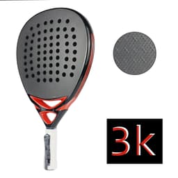 image-Padel Paddle Tennis Racket High Balance 3K/12K/18K/Kevlar Carbon Fiber Soft EVA Professional Padel Racket for Outdoors Sport