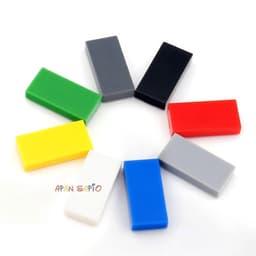 image-200pcs DIY Building Blocks Thin Figure Bricks Smooth 1x2 Educational Creative Size Compatible With 3069 30070 Toys for Children