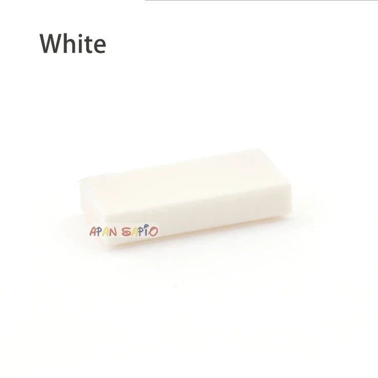 image-200pcs DIY Building Blocks Thin Figure Bricks Smooth 1x2 Educational Creative Size Compatible With 3069 30070 Toys for Children