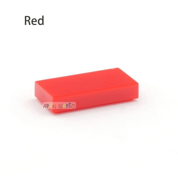 image-200pcs DIY Building Blocks Thin Figure Bricks Smooth 1x2 Educational Creative Size Compatible With 3069 30070 Toys for Children