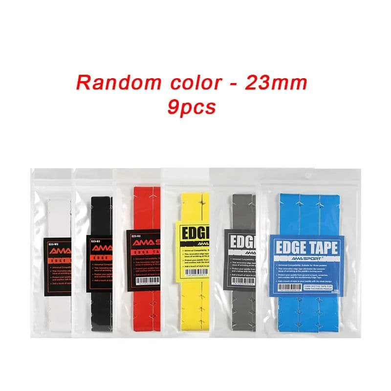 image-AMA SPORT Pickleball Paddle Protection Tapes for 13/16/19mm Width 2 Colors Options Racket Head Protector Pickle ball Accessories
