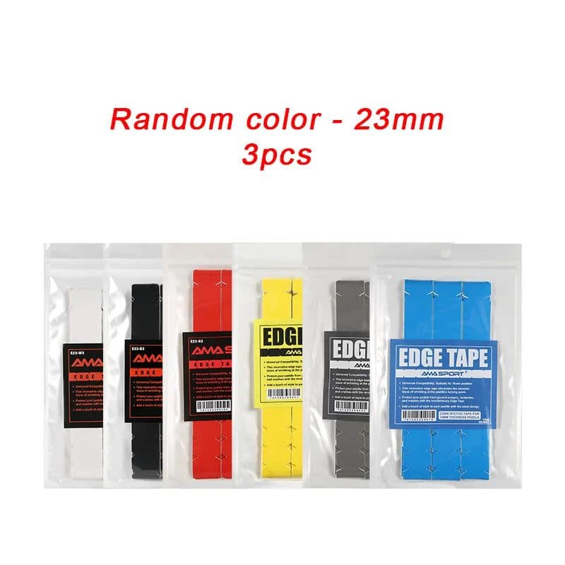 image-AMA SPORT Pickleball Paddle Protection Tapes for 13/16/19mm Width 2 Colors Options Racket Head Protector Pickle ball Accessories