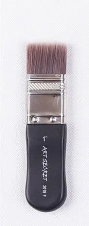 image-ArtSecret 2019F Acrylic And Oil Drawing Gesso Art Brushes Wooden Handle Have Defects Brass Ferrule Artist Tool Supplies