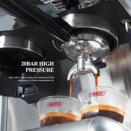 image-HiBREW Barista Pro 20Bar Bean to Espresso,Cafetera Commercial Level Coffee Machine with Full Kit for Cafe Hotel Restaurant H7