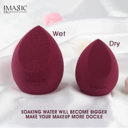 image-IMAGIC 3Pcs Makeup Puff Wet And Dry Professionele Makeup Spons Foundation Cream Concealer Multipurpose Makeup Tool