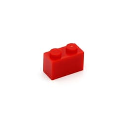image-100pcs DIY Building Blocks Thick Figures Bricks 1x2 Dot Educational Creative Size Compatible With 3004 Plastic Toys for Children