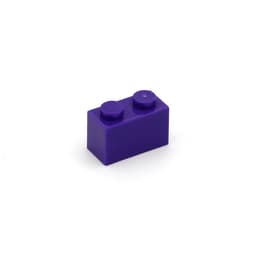 image-100pcs DIY Building Blocks Thick Figures Bricks 1x2 Dot Educational Creative Size Compatible With 3004 Plastic Toys for Children